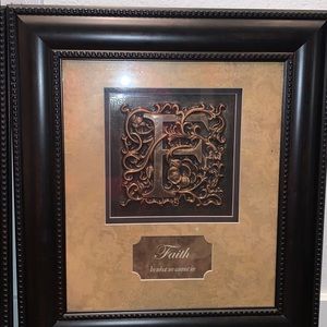 Love & faith Wall art